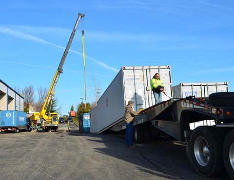 containerized site-ready kitting