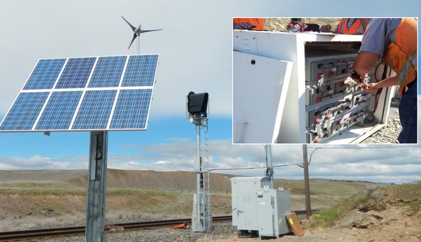 solar wind integrated system at remote site (Small)